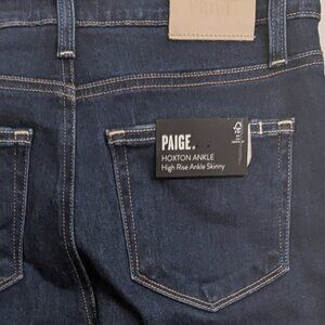 Paige Hoxton Ankle High Rise Skinny Jeans Size 26